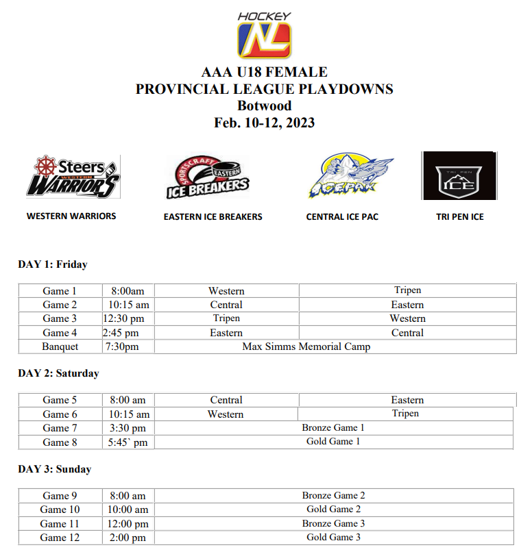 Hockey NL AAA/AA Female 🏒 tweet media