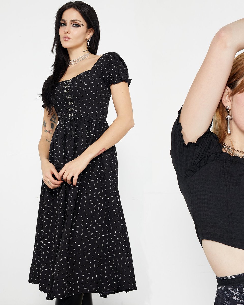 disturbiaco's tweet photo. Introducing the Printed Midi, the Crop Top and the Mini Dress. 

Mortem - 3 more ways! 💀🖤

https://t.co/FxFqdF17aY

#disturbiaclothing #altfashion #alternative #alt #alternativefeed https://t.co/kFfDxqbyfn