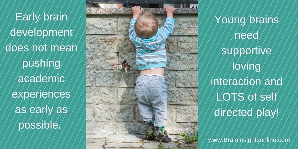 braininsights's tweet photo. Providing lots of opportunities for self-directed exploration, trial & error, experimentation, problem solving, critical thinking, pretending, risk taking & daydreaming are invaluable to healthy brain development & optimal learning! #play #Children #neuronurturing https://t.co/nFX5YGpHht