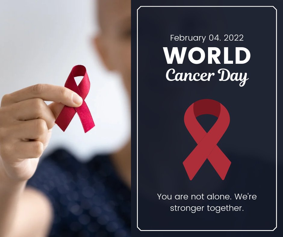RitchieSales's tweet photo. ❤ Today is World Cancer Awareness Day. Text, call, or tag your family member or friend that you're thinking of them today. 

🏪 Thank you to all the businesses that are medical and surgical equipment manufacturers. Their products are essential to the treatment of this disease. https://t.co/CKQdXnKR8K