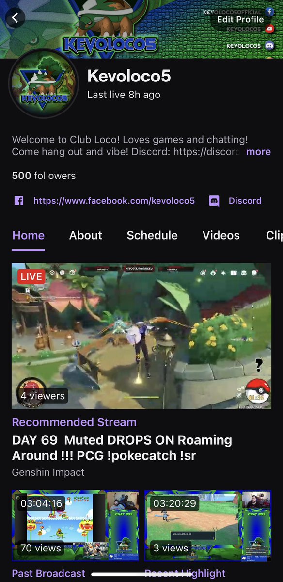 Kevo_loco5's tweet photo. Can’t believe this happened last night! So grateful to everyone! https://t.co/VBvxK7moXz #TwitchAffilate #Onto1k #SmallStreamersConnect #strangesquad #clubloco https://t.co/8Q5XJC8kxM
