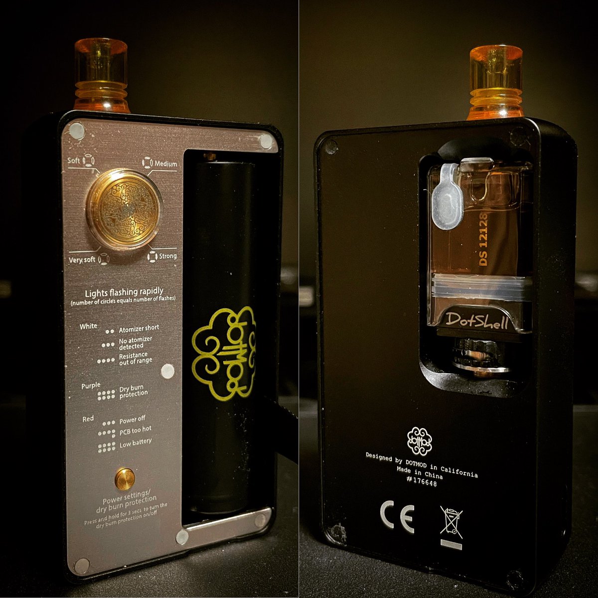 Rakumaru77's tweet photo. #vape #dotmod #dotaio #atmizoo #dotshell #customized #flavorkitchen
ネジ山潰して外せなくなったSEのパネルで使い続ける事にしたのですよ。 https://t.co/pt3mpqnQAw
