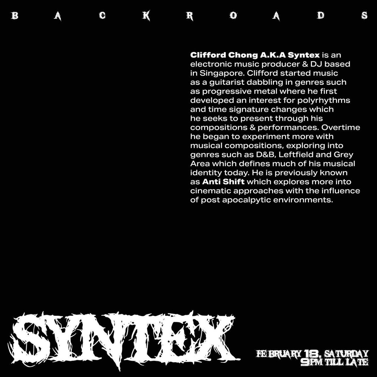 Endless Return: Backroads line up #4 Syntex

<a href="/RefractionDAO/">be</a>