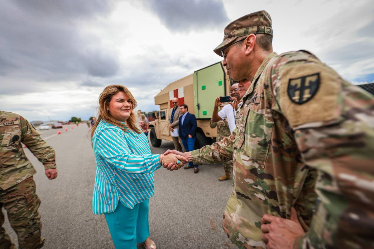 Today at the Groundbreaking Ceremony of the largest military construction project in the history of the Puerto Rico National Guard (<a href="/PRNationalGuard/">PRNationalGuard</a>), with an investment of approximately $320 million: Camp Santiago Joint Training Center.