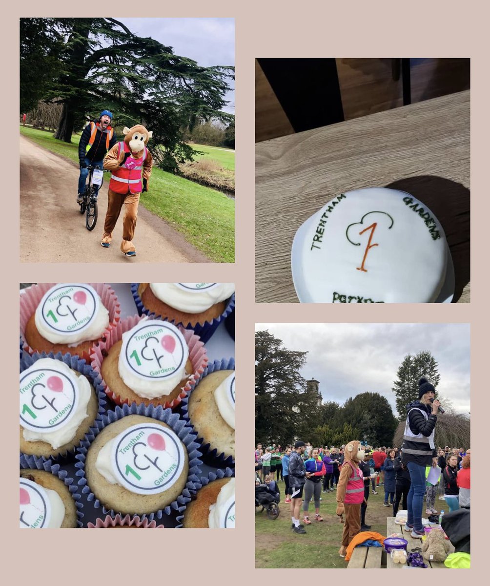 Lots of running, lots of walking, lots of volunteering and lots of monkeying around this morning for our first birthday! 660 runners and 35 volunteers made this our second biggest parkrun, with our longest ever finish funnel!

Results are now in: parkrun.org.uk/trenthamgarden…