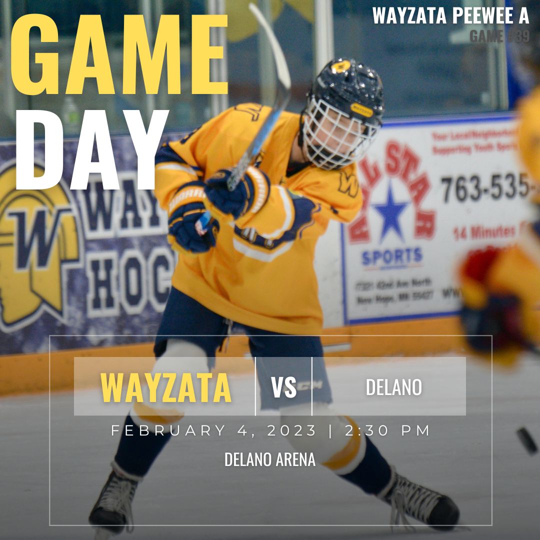 After a tight loss just a week ago against <a href="/TigerDelano/">DelanoTigerPeeweeA</a>, we'll do it again this afternoon at their place. Giddyup!