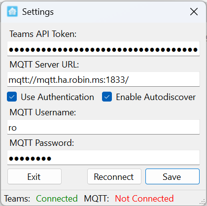 MrRoundRobin's tweet photo. First usable version of the @MicrosoftTeams @home_assistant Integration:

https://t.co/qAUH5gJBb8

Give it a try and raise issues on GitHub if problems occur.

If you want to make other cool stuff with the local Teams API you can use my NuGet Package:
 https://t.co/DF1vVL9Jkb https://t.co/JZLt2asv0X
