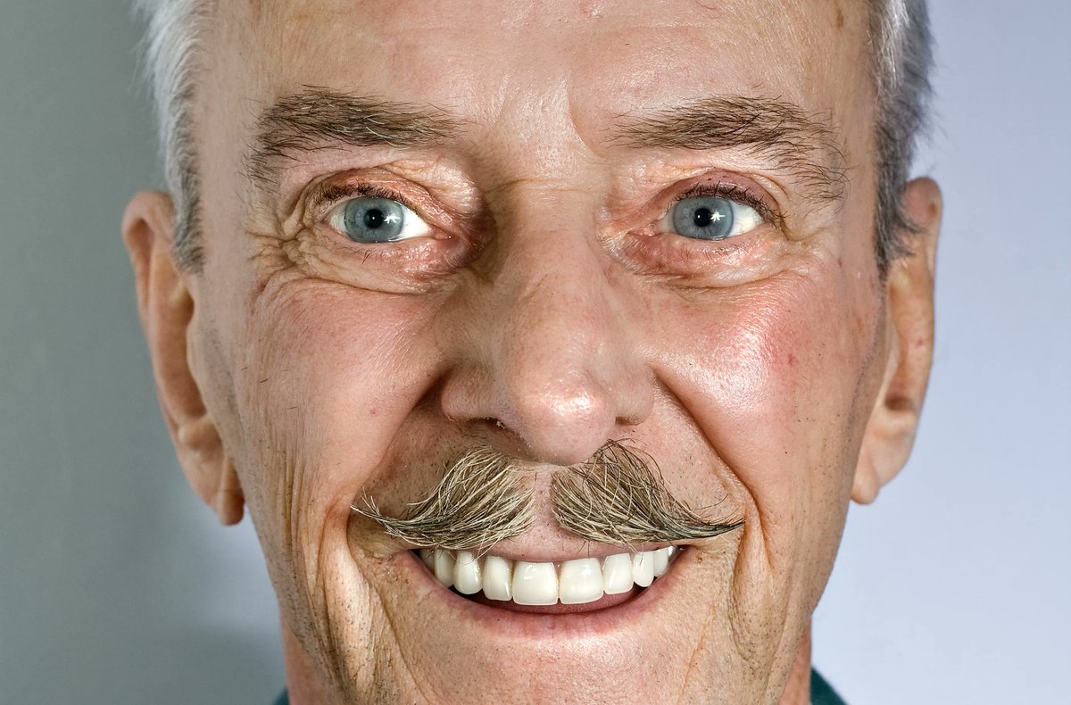 Top60Over60's tweet photo. This man has a sparkle in his eyes. He knows a lot more than you think. Just because he has gray hair, don't dismiss what he has  to offer. GIVE HIM AN INTERVIEW!
#ageism #olderworker https://t.co/CP0ybWSO3y