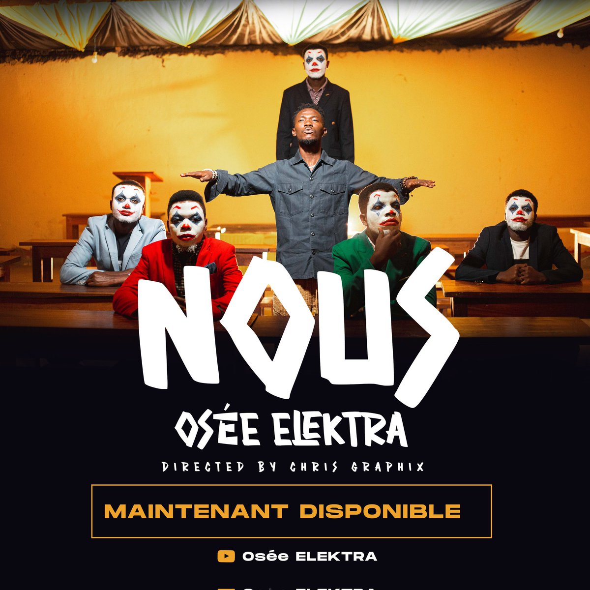 Osee_Elektra15's tweet photo. "NOUS" sommes tous concernés 😡

Nouveau clip "NOUS" disponible sur Youtube. Let's goooo 👇👇

https://t.co/a6UPNB8yQJ

#OnNeChangePasLÉkipQuiSlame  #SlamElektrik #WapeKitu #Nous #switchproject https://t.co/4vow9CC8Kp