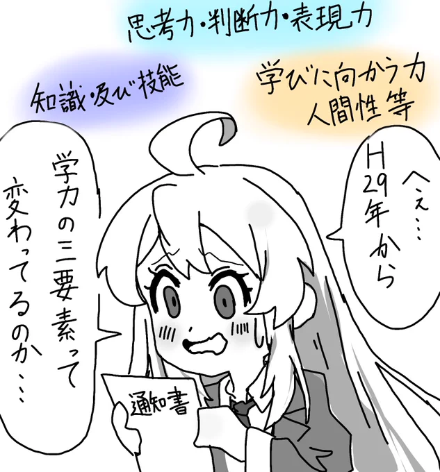 まひろの ジェネレーションギャップ(教育編) #おにまい #おにまいお絵描き