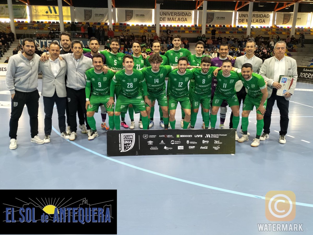 ElSoldAntequera's tweet photo. 💚 📰#Antequera #FútbolSala #Primera #Descanso 
⚽️ @UMAAntequera 1
⚽️ @VinaAlbaliFS 3
@UMAAntequera @LNFS 
#periodismoSOL https://t.co/vq7lyi4Tqs