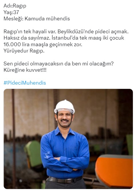 Ülkemizi teknoloji ve gelişmişlik olarak bir üst lige çıkaracak olan Kamu Mühendisleridir. Kamu mühendislerine hak ettiği değer verilmeli, özlük hakları ve maaşlarında gerçek iyileştirmeler yapılmalıdır.
<a href="/kaMUhendisleri/">Kamu Mühendisleri Platformu</a> #SonSözSizdeSayınCBAŞKANIM #PideciMuhendis