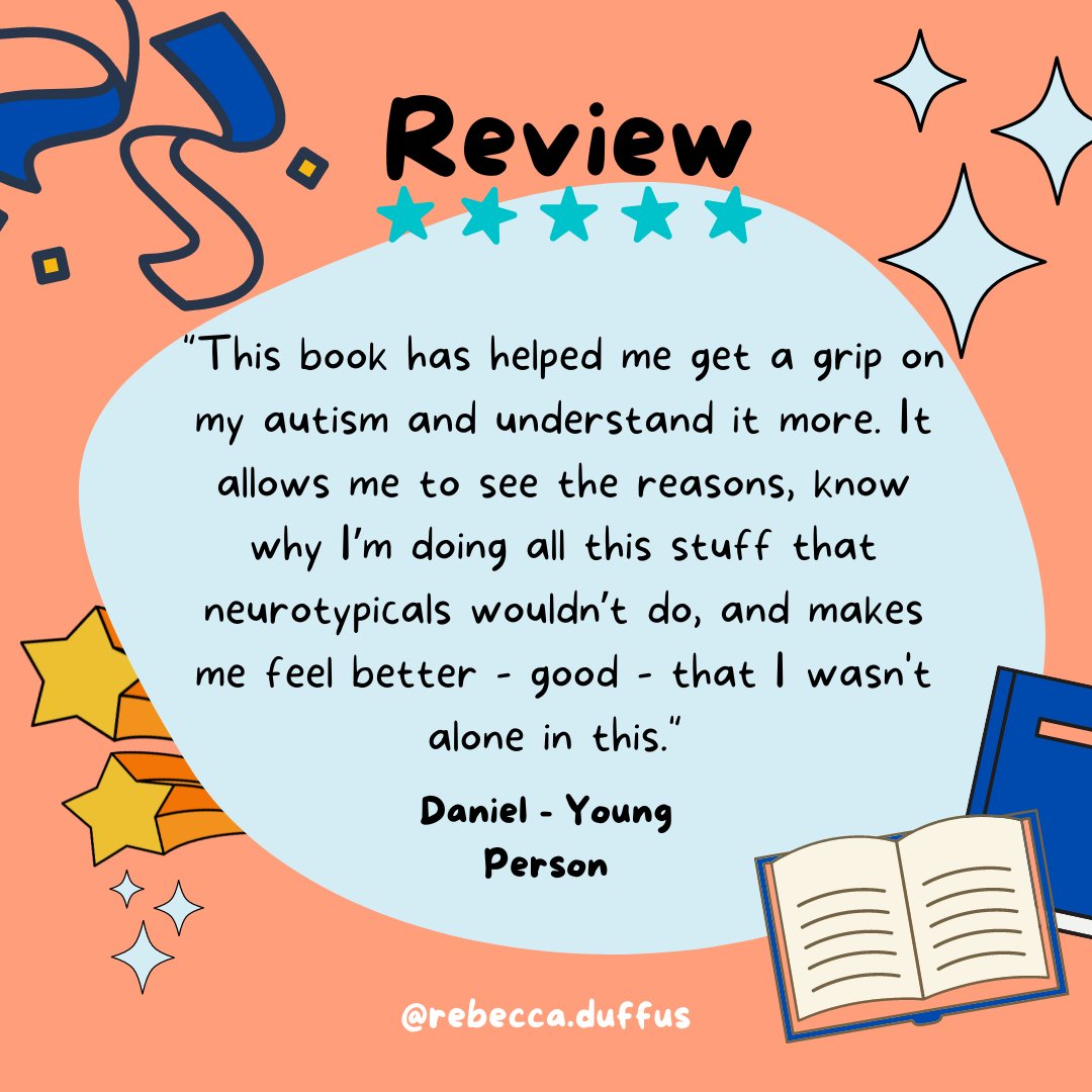 rebeccaduffus's tweet photo. Hearing the impact of the 'Autism, Identity & Me' workbook on young people, reminds me of the importance of all those months of hard work!
#autism #autismidentity #autismacceptance #autistic https://t.co/nxbLO1K9aO