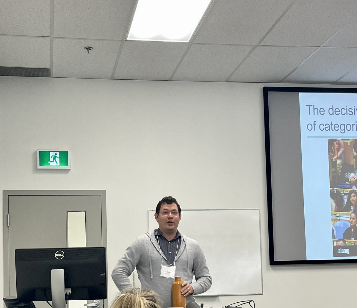acds_clsa's tweet photo. Day 2 of our conference was kicked off with some amazing presenters who discussed collective memory and crisis, technologies of evidence, democracy and categorization rights. Thank you @madalynmandziuk, @mmsadowski, @CnTrgt and Lev Marder! #CLSAmidwinter23 @LaurierResearch https://t.co/UAFonIYqgR