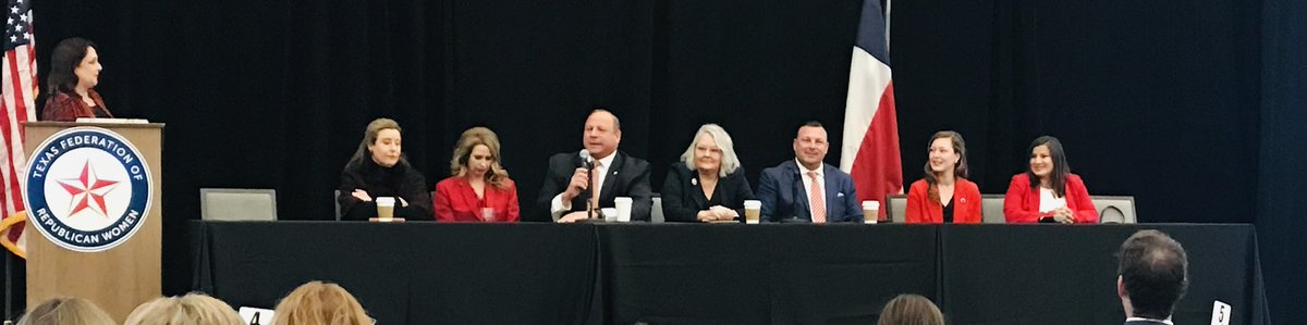 VRW attended the <a href="/TFRW/">Texas Federation of Republican Women</a> Legislative weekend and Board meeting.  We spent time connecting with other RW &amp; hearing from our HD133 Rep, @ManoForStateRep &amp; Senator <a href="/JohnCornyn/">Senator John Cornyn</a> along with other panels.  Our HD 133 Rep Mano DeAyala &amp; HD 138 Rep <a href="/LaceyHullTx/">Lacey Hull</a> also joined us for lunch.