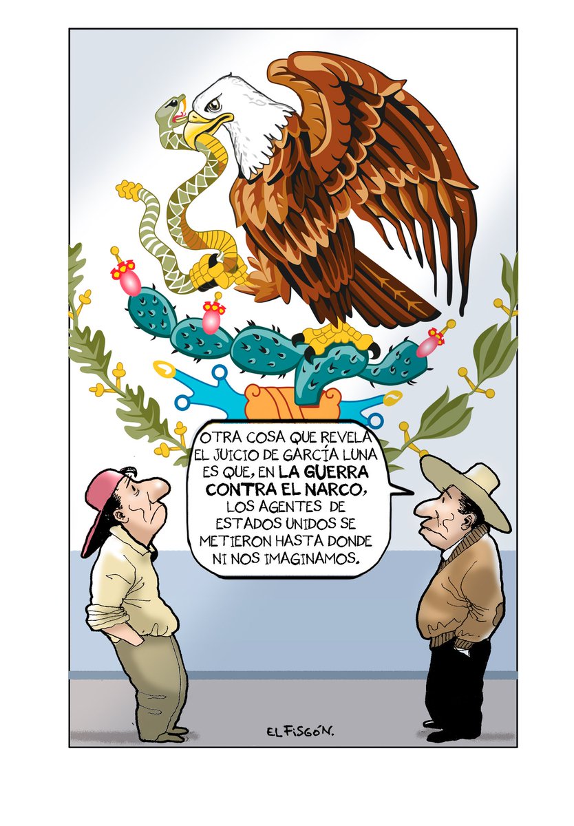 ThinkersChiapas's tweet photo. Top story: @fisgonmonero: 'El juicio a García Luna revela hasta qué punto @FelipeCalderon puso la seguridad de México en manos de la DEA, la CIA, el Departamento de Estado y demás organismos de Washington. ' https://t.co/coPh0ZhuMd, see more https://t.co/7bbyjQRnaC