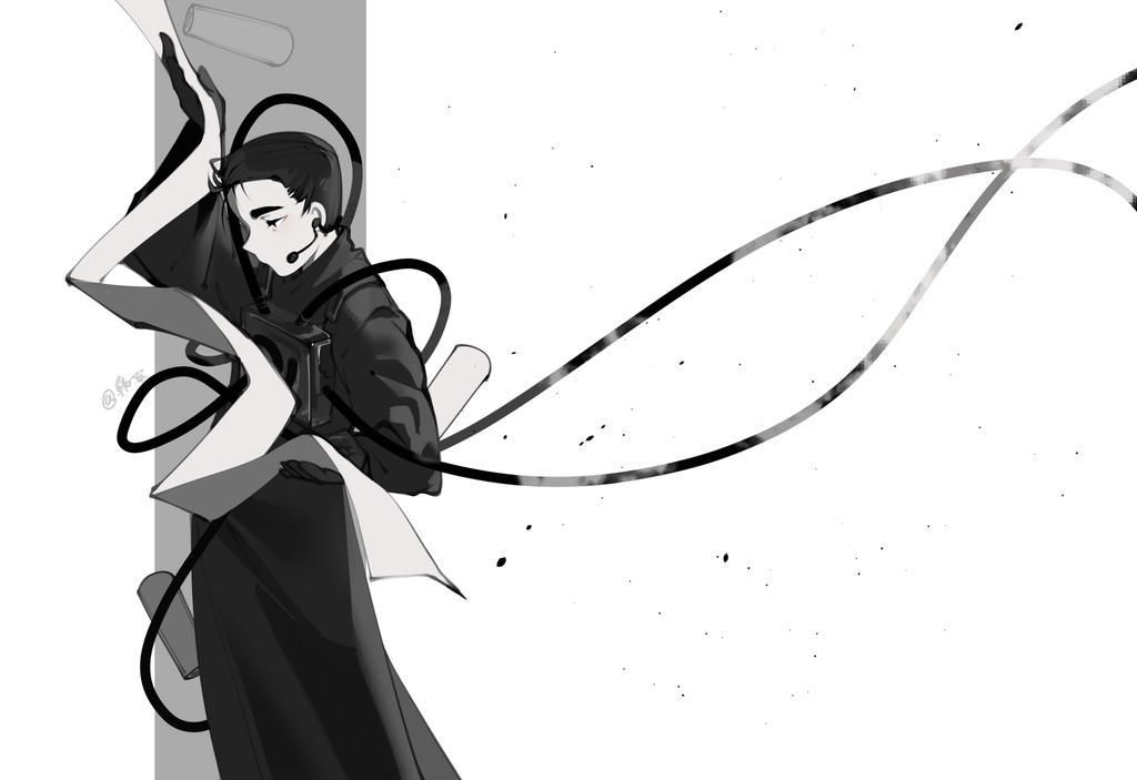 被迷住了 遂画之