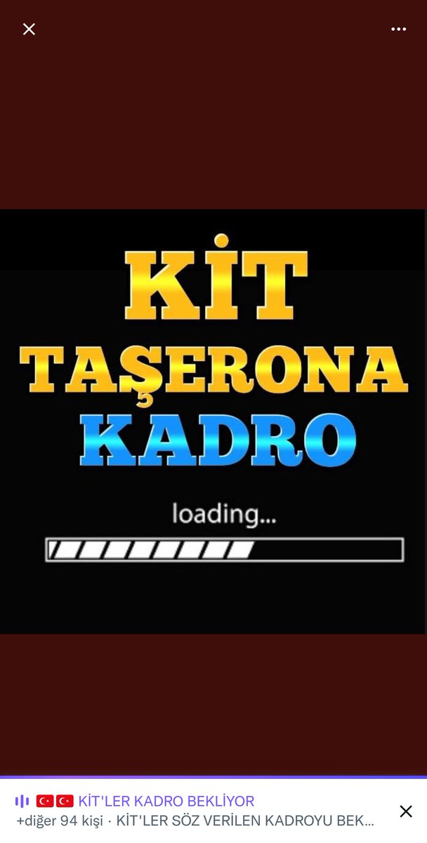 #SecimdenOEnceKİTeKadro 
kadro kitlerin de hakkı
hak hak edene verilmeli.