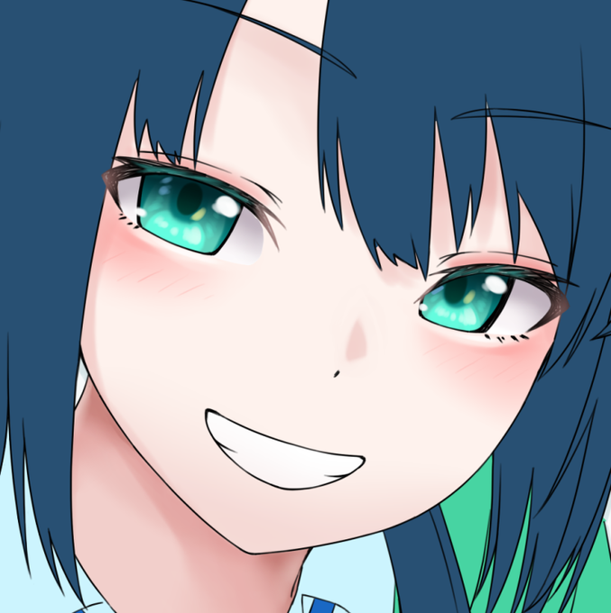 チーク入れて目を塗ると一気に「命」って感じするよね 