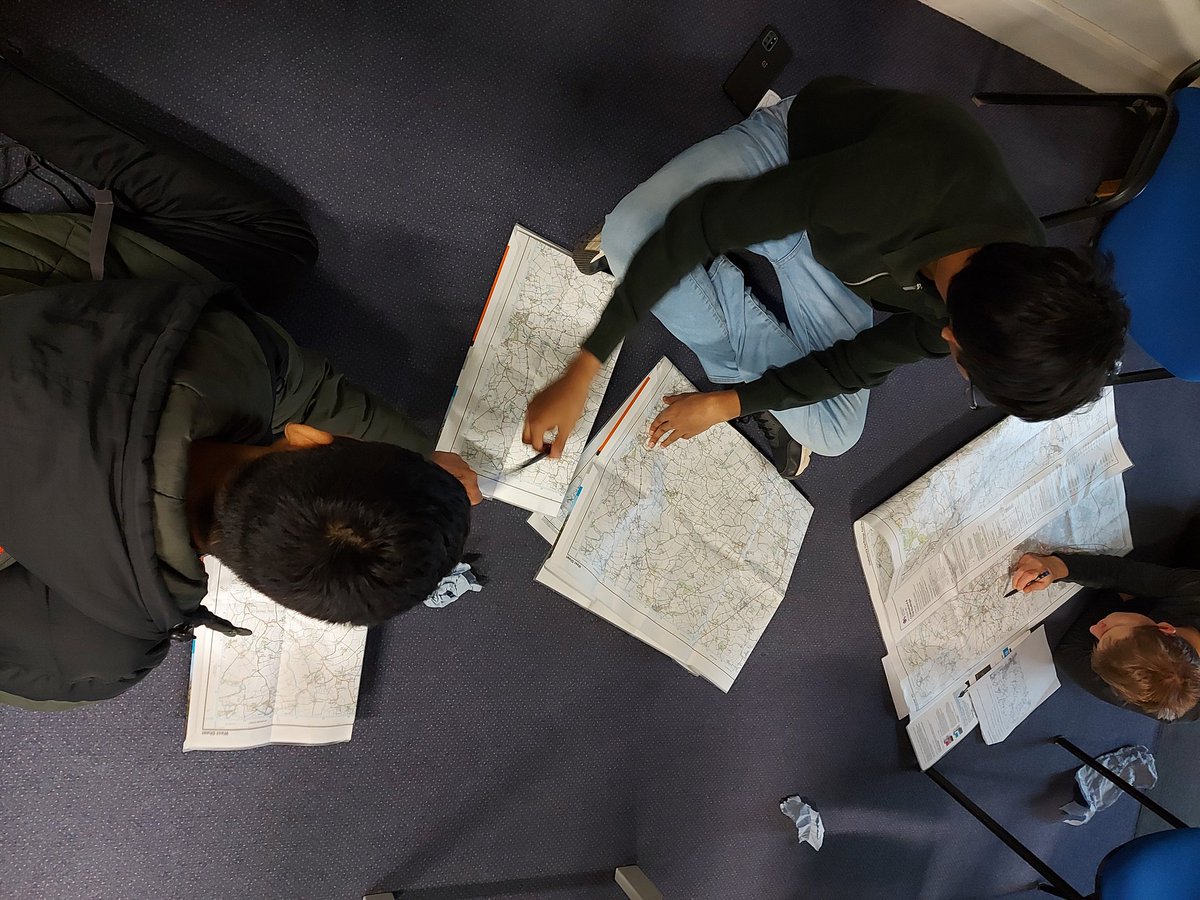 Our <a href="/KEGS_Chelmsford/">KingEdwardVIGrammar</a> Bronze DofEers have had a busy day planning their training walk and their practice expedition...lots of good mapwork, route card, risk assessment and meal plan work done! Thanks to a brilliant group of leaders who ensured there was plenty of help and advice.