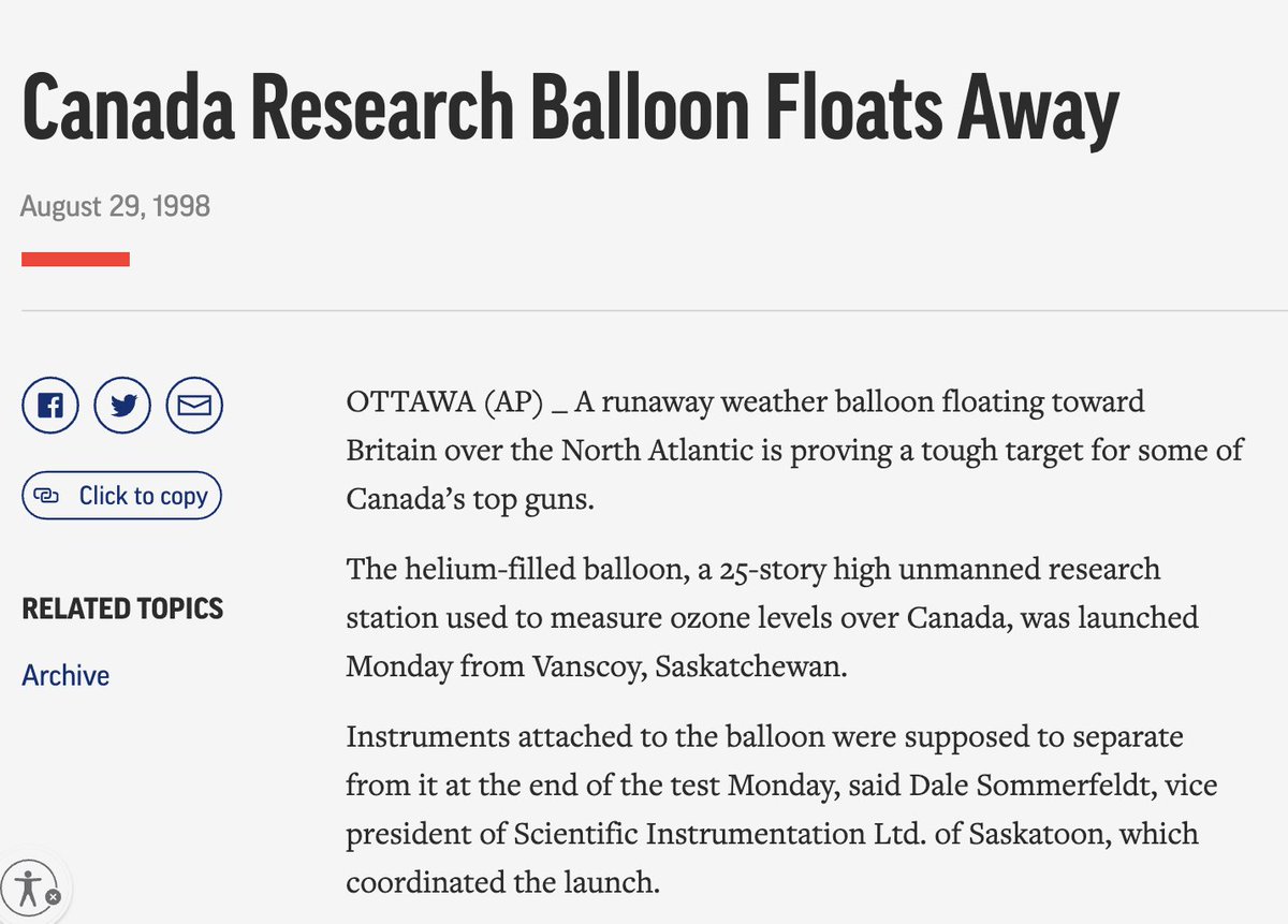 qiaocollective's tweet photo. Every single US story about China proceeds from this absurd founding assumption: China is not a "normal" country, but an "enemy nation" and existential threat to the U.S. 

Which is why coverage of runaway weather balloons looks wildly different when it's a country like Canada. https://t.co/GHIZAEQY2O