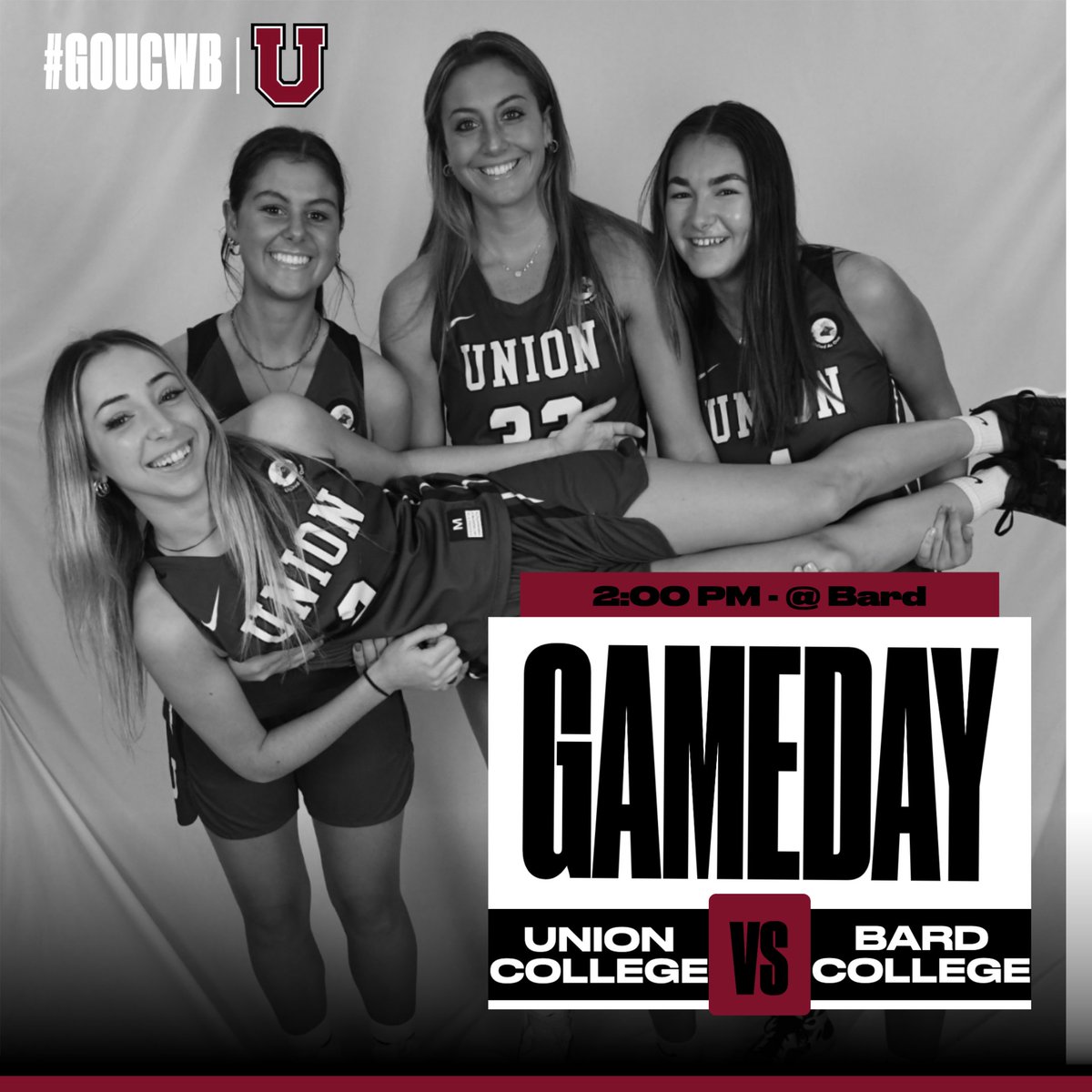 UnionCollegeWBB's tweet photo. We wrap up the weekend on the road this afternoon at 2:00 PM vs. Bard College!
If you can't make the game in person tune in to watch the Dutchwomen in action!
#UCWB π #ChallenegeYourself #ChallengeEachOther https://t.co/VGd27m4dty