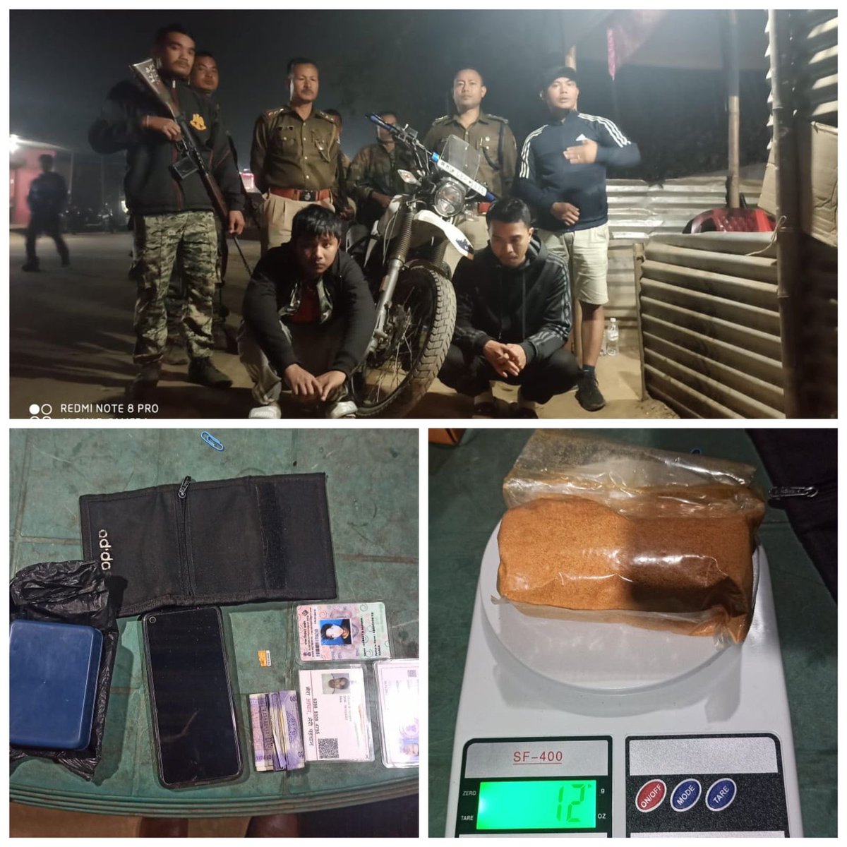 Vigilant naka team of <a href="/swghpolice/">South West Garo Hills District Police</a> intercepted a bike at Monabari,seized 12 gms Heroin,1 pulsar bike&amp;nabbed two accused.Kudos to team for its constant efforts.We <a href="/MeghalayaPolice/">Meghalaya Police</a> are firm in our resolve to curb the menace of drug abuse
<a href="/narcoticsbureau/">NCB INDIA</a> 
<a href="/PIBShillong/">PIB In Meghalaya</a> 
<a href="/proshillong/">Spokesperson & PRO Shillong, Ministry of Defence</a>