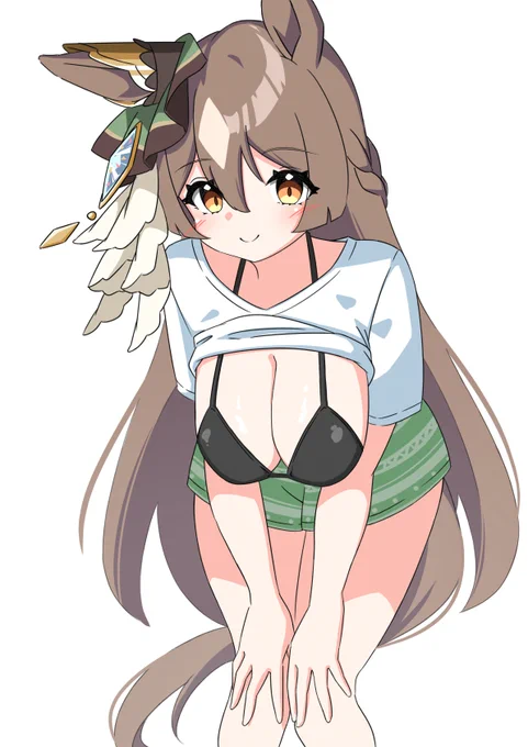 おはようございます、12日目の朝ダイヤは #たくし上げ黒ビキニ です 