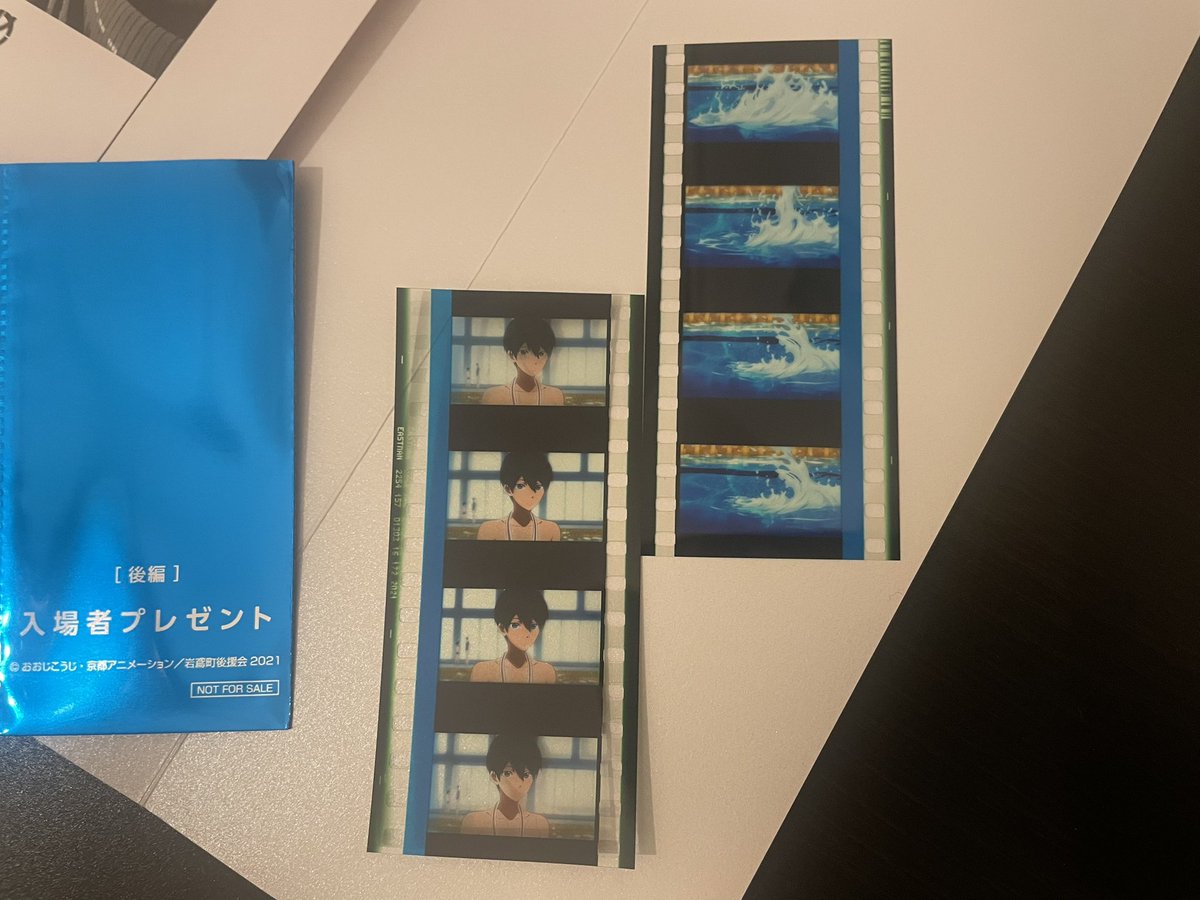 May0628's tweet photo. Free‼前編&後編一気見。やっぱイイ😭‼️
特典フィルム、遙たん来てくれた💕が、もうひとつナニよ、水しか映っとらん💦
#Free
#劇場版Free
#finalstroke https://t.co/nbBjJIITQb