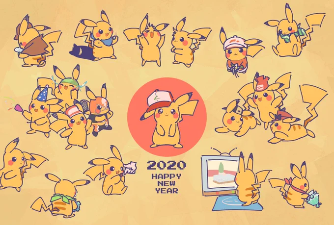 #ピカチュウの日ピカチュウ◢(●'▽'●)◣ 