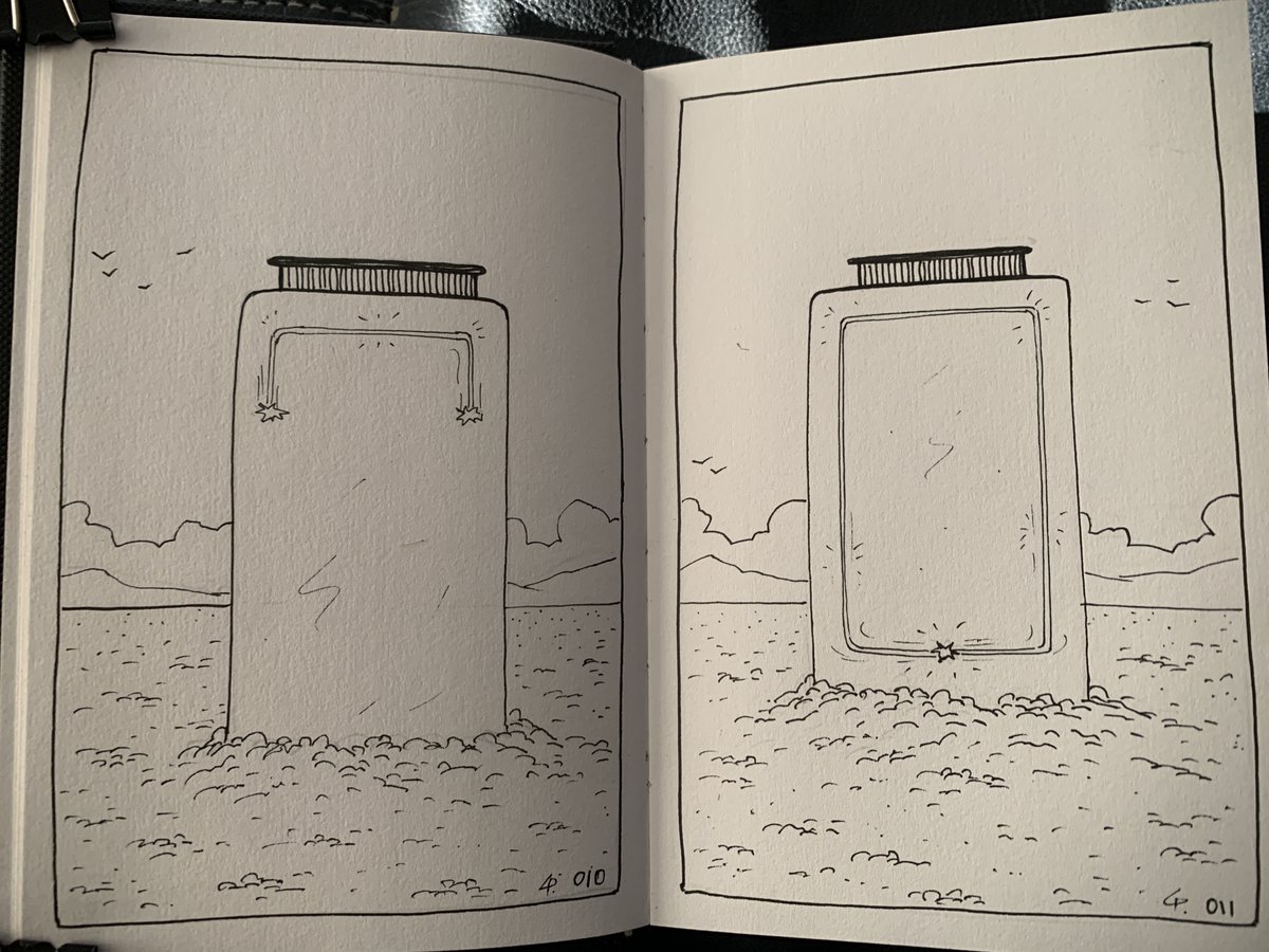 RiverbyNight's tweet photo. 010-013/365 #onedrawingadayforayear creating a continuous story evolving one day at a time.
#365drawingproject #storytelling #comicart https://t.co/KHVnlwTXqC