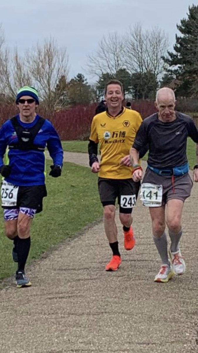 Days 1,2 &amp; 3 done so 1 more to go tomorrow and 97 in total. Sub 4 again today after a blip day 2 and 4 wolves fans there today had to give my ticket up 😟 #quadzilla #enigmarunning #marathonrunning #100