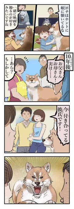 影響される犬。(再) 