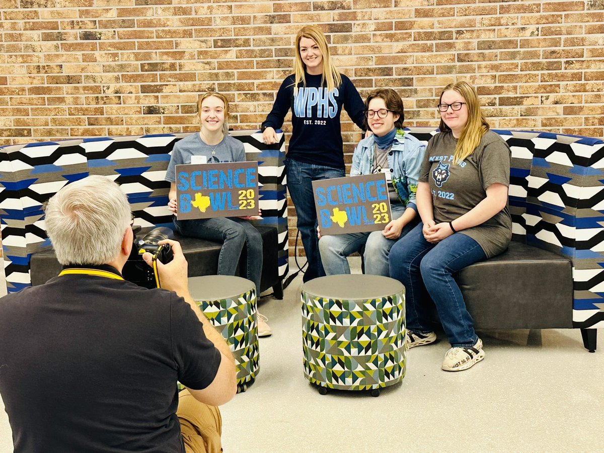 PantexPlant's tweet photo. Today is the Pantex Regional High School Science Bowl! Competition is in person this year at AmTech Career Academy after two years of virtual competition. #PantexPride #NationalScienceBowl @DOE_SC_NSB https://t.co/unQQf3xf8M