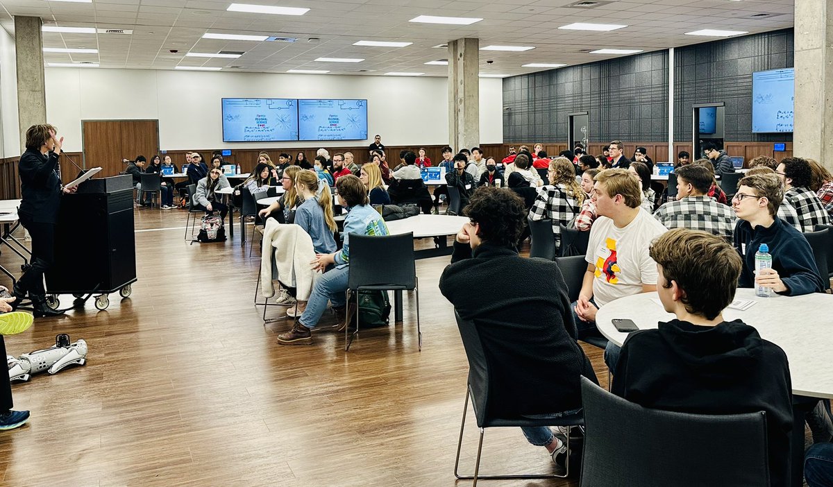 PantexPlant's tweet photo. Today is the Pantex Regional High School Science Bowl! Competition is in person this year at AmTech Career Academy after two years of virtual competition. #PantexPride #NationalScienceBowl @DOE_SC_NSB https://t.co/unQQf3xf8M
