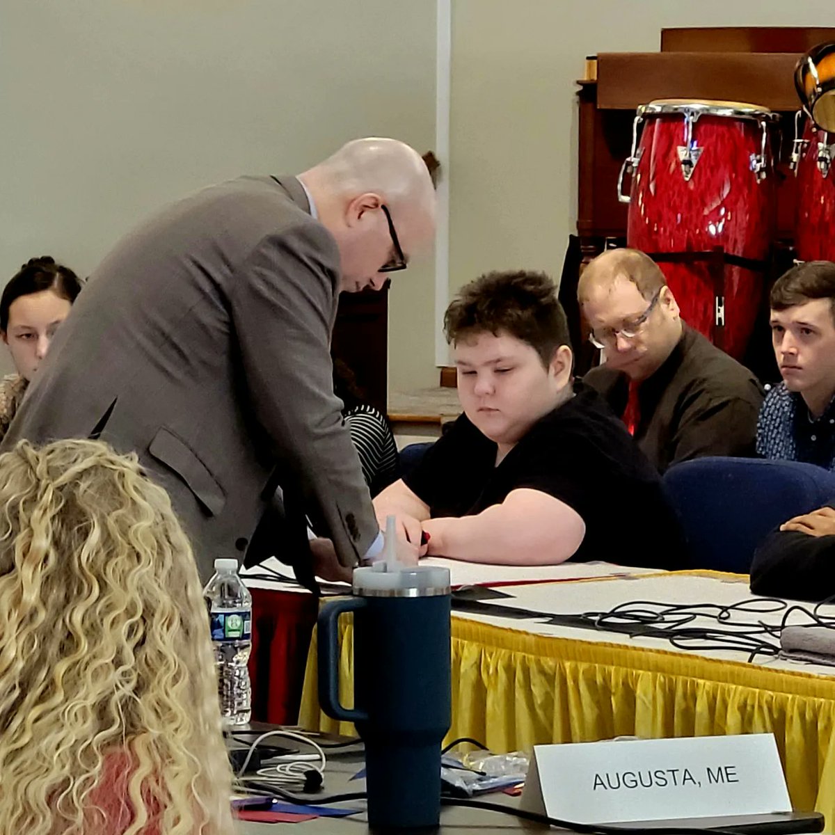 NJDESBQ's tweet photo. Day 2 of the Northeast Bible Quizzing Invitational 2023! Our Intermediate and Experienced teams are hard at work. https://t.co/D9WwxZc6n6