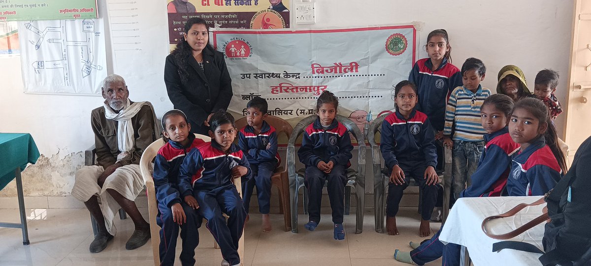 ReetaHatwar's tweet photo. #WorldCancerDay 
Theme - close the care gap 
Today we celebrated World Cancer Day. awareness about cancer.
And NCD screening
HWC- Bijoli. 
Block- Hastinapur. 
District - Gwalior. https://t.co/qcW38bLSCO