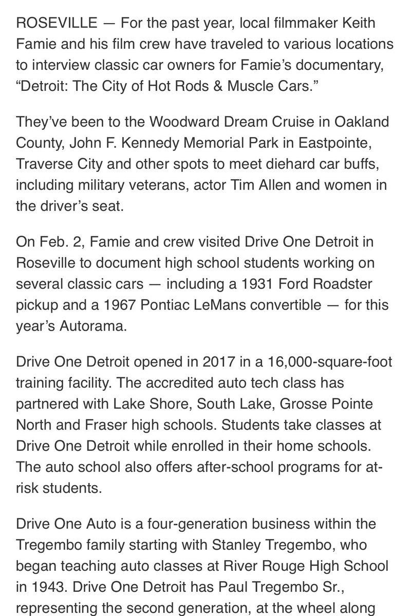 DRIVE One TechCenter tweet media