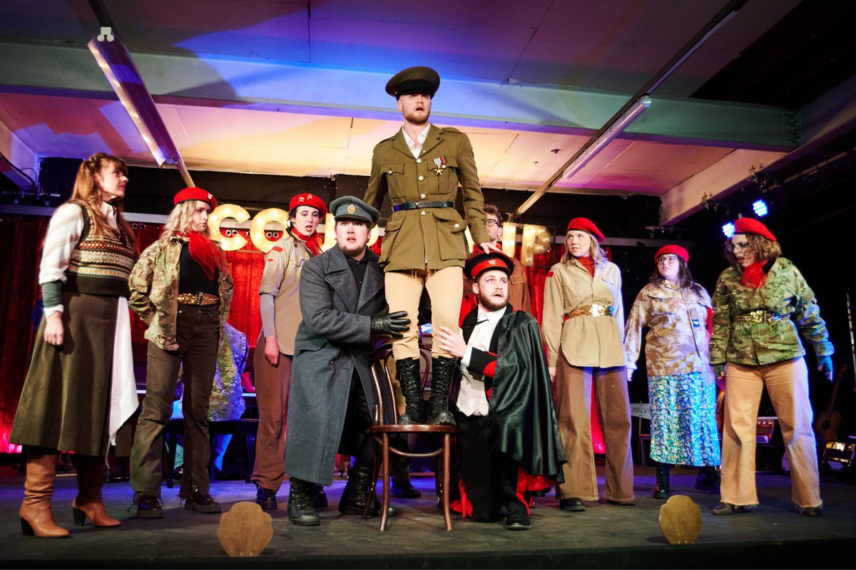 How is it our last performance of <a href="/TheCoupCoupClub/">The Coup Coup Club</a> tonight? And to a sold out audience. What an experience ❤️ I’ll be gutted leaving Ana behind, but am so proud to have worked with such a fantastic team!!