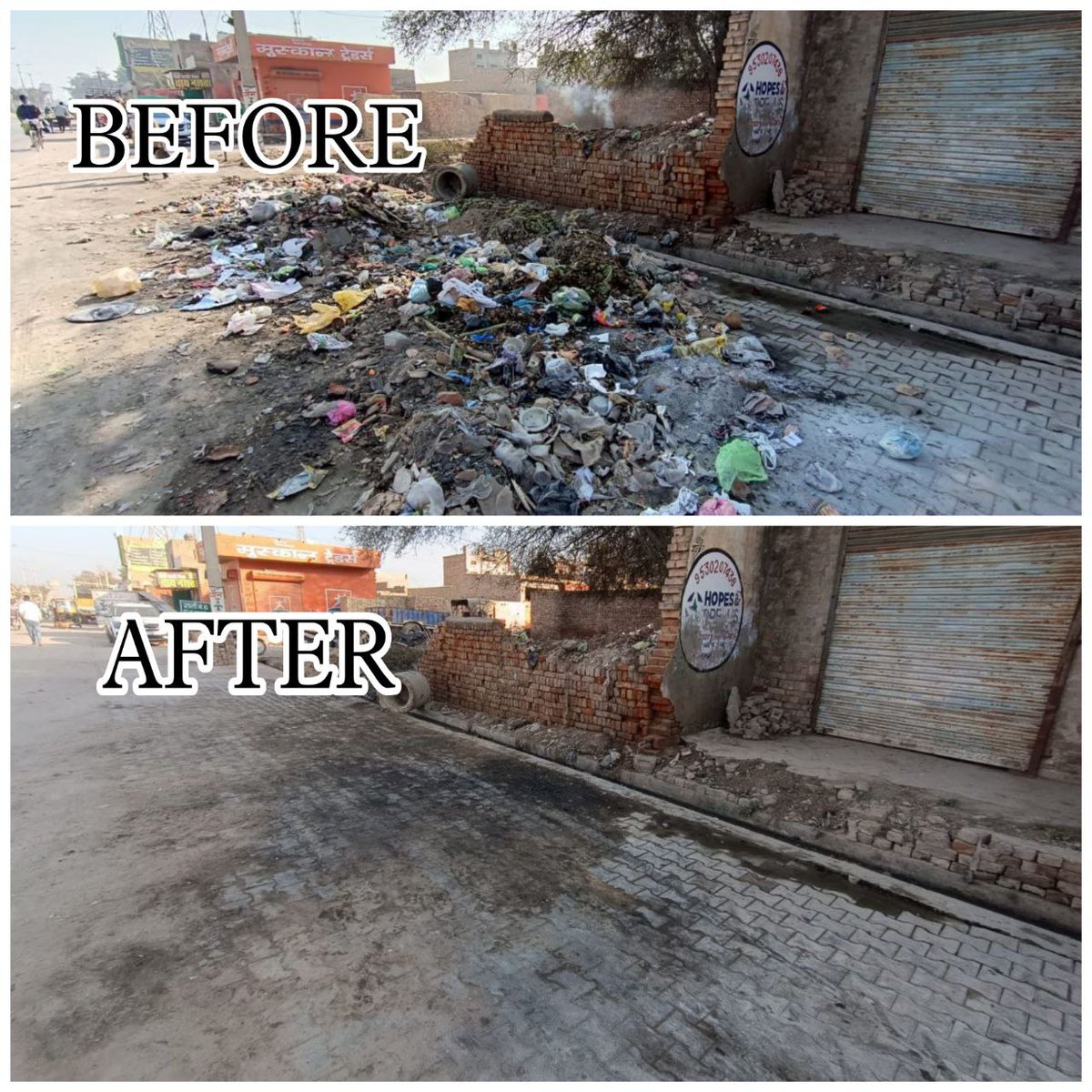 A healthy mind resides in a healthy body,just like the people of clean India people will be healthy,what do people say that get ,I will tell for their information , peaceful satisfaction is found here selflessly serving,under guidance of BabaRamRahimji
#MegaCleanlinessDrive