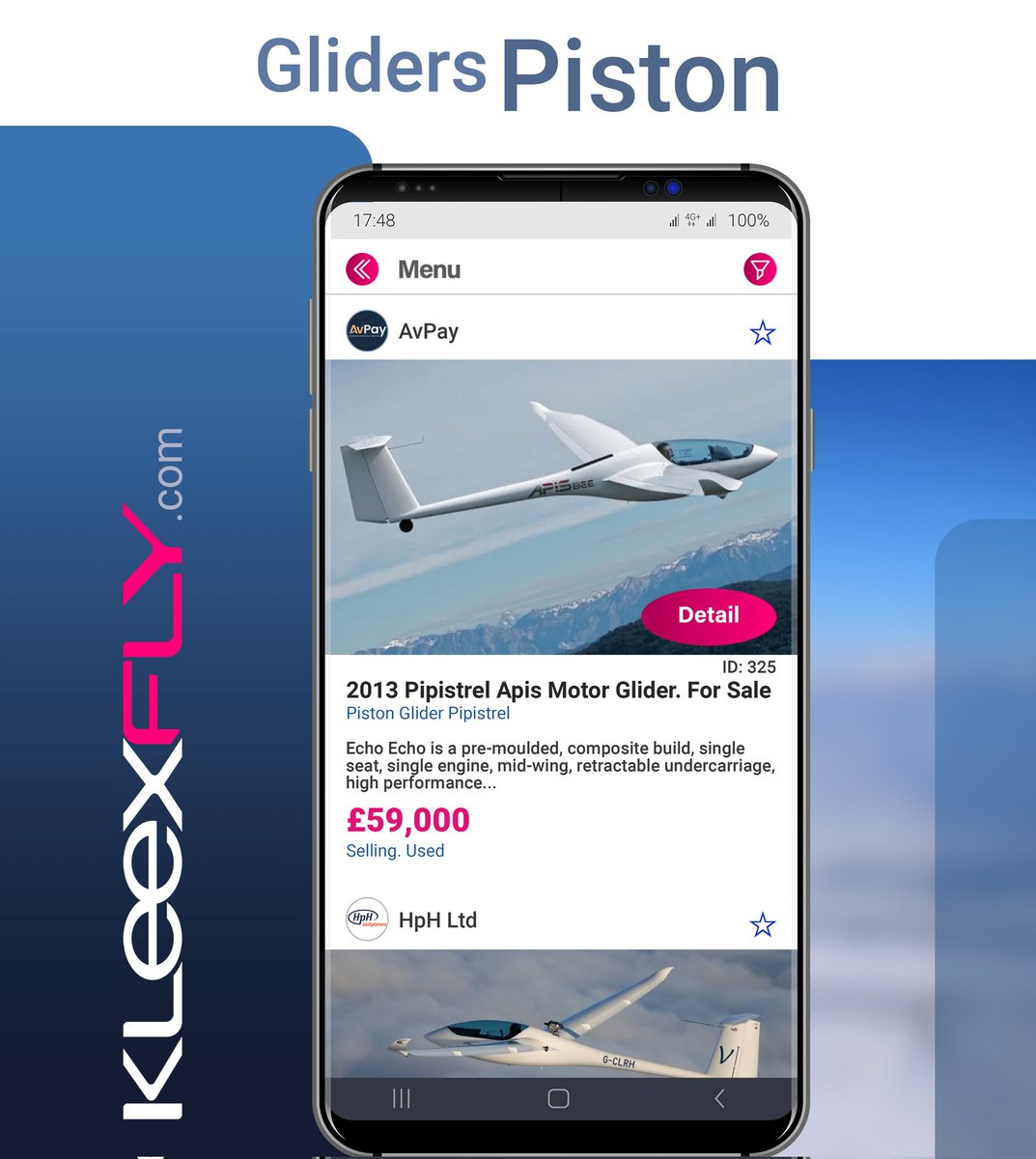 Kleexfly's tweet photo. Gliders/Piston section. https://t.co/NtVKtSf4qg
We invite advertisers. Place your advertisement for free right now!
Aviation marketplace KLEEXFLY
https://t.co/wokcE5GOlf
#Aviation #Marketplace #KLEEXFLY #Aircrafts #Helicopters #Gliders #Schools #Jobs #Drones #Skydiving https://t.co/KvyzUcpF3g