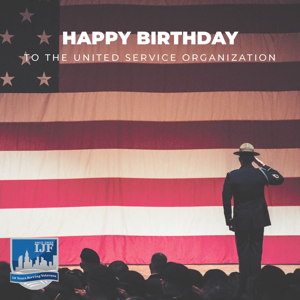 ILJoiningForces (@iljoiningforces) on Twitter photo Happy 81st birthday to the <a href="/UnitedServOrg/">United Service Organization</a> (USO). We thank you so much for the programs, work, and support you give to active-duty service members and military families. Happy 81st birthday to the <a href="/UnitedServOrg/">United Service Organization</a> (USO). We thank you so much for the programs, work, and support you give to active-duty service members and military families.