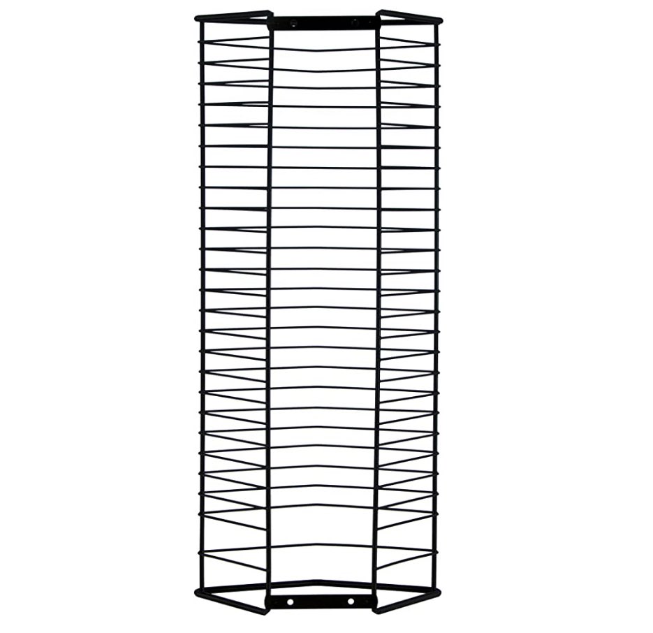 JBay_AllTheWay's tweet image. It’s 1998 and this wire rack contains your must-own cds for quick access. How do your organize them? Alphabetically? By Genre? Ranked from #1-#28? By color? Chronologically of when they released? #musicquestions