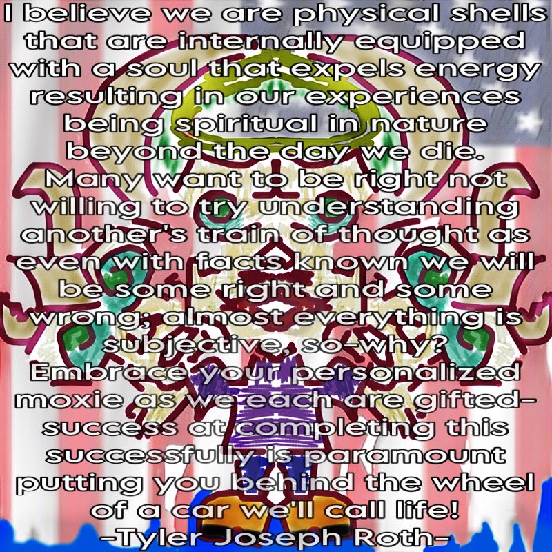 WriteItNASong's tweet photo. A piece of #original #art before and after made into a #meme. We will call it the Flamboyant Horned Earthonaut! 😂 https://t.co/UWTq9YHoyY