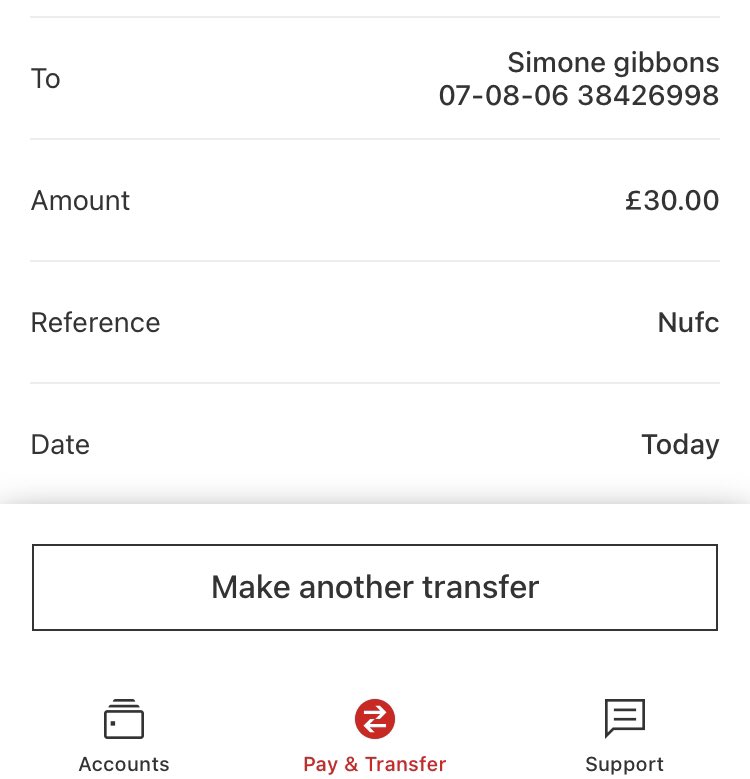 This guy dammed me out of £90 for a ticket . Bank details are so if anyone knows them please let me know and I’ll pass to the police