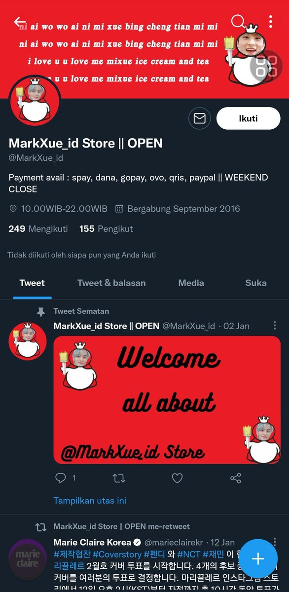 biangllaala's tweet image. [HELP RT] SCAMMER THREAD

scam pc unoffcial
NAMA : SALSABILA SAFITRI 
shopeepay 08973841762
no wa +6285794060677
akun shopee @Kaylasabilla_ shp.ee/ecupb3w dan @MarkXue_id Neocty23 shp.ee/m3ymaqw
akun twitter @stopkolera @MarkXue_id