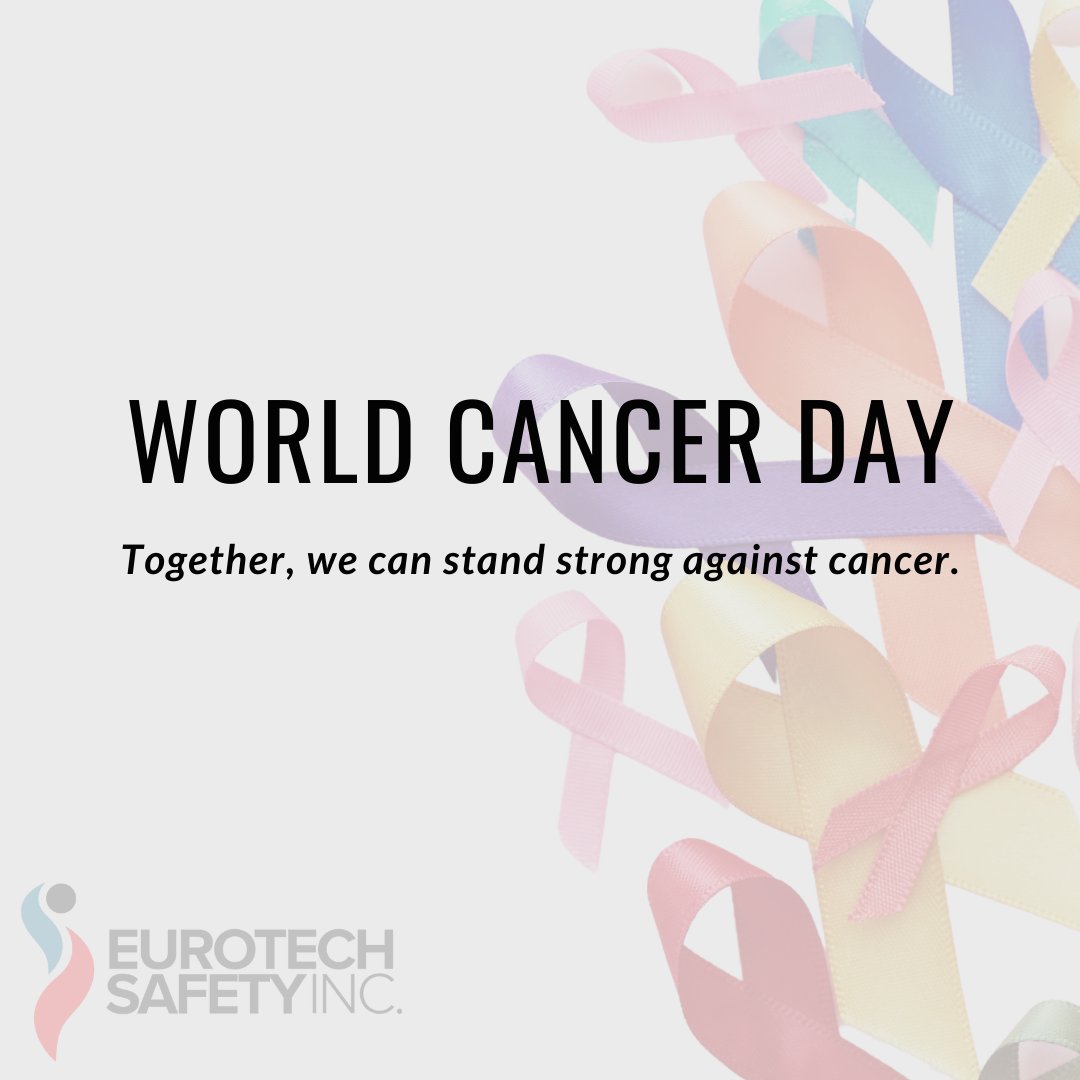 We support the fighters, admire the survivors and honor the taken. Together we can raise awareness of cancer, encourage derecruib, prevention and treatment. 

#WorldCancerDay #CancerAwarenessmonth #AskforSupport #CancerSurvivor

#EurotechSafetyInc