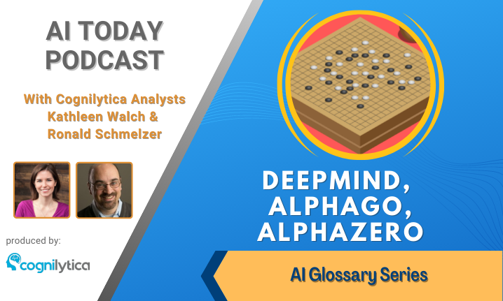 Megala_Y's tweet photo. In this @Cognilytica #AIToday #podcast AI Glossary Series episode 'DeepMind, AlphaGo, and AlphaZero' hosts @rschmelzer &amp; @kath0134 define these terms and discuss how they fit into the overall picture of #AI. Full episode: https://t.co/FHdvF9NlGz
#tech #deepmind #ML #data #bigdata https://t.co/02JdHucyAC