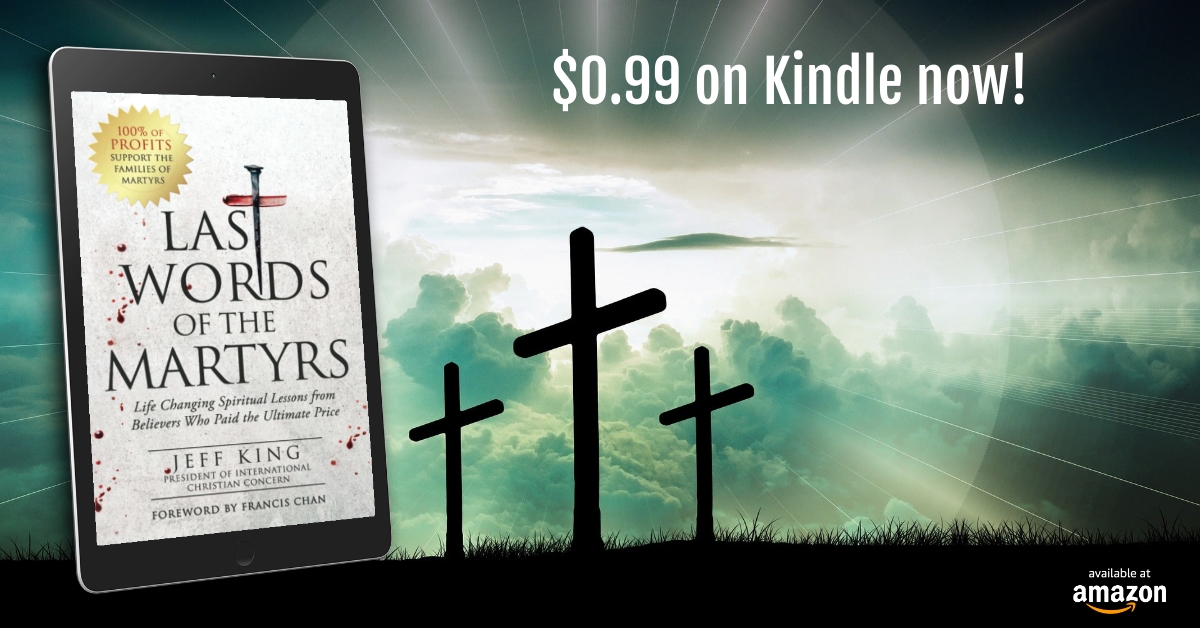 BookBongo's tweet photo. LAST WORDS OF THE MARTYRS: Life Changing Lessons from Believers Who Paid the Ultimate Price by Jeff King

$0.99 on Kindle now!
Amazon US: https://t.co/nXBslBu87y
Amazon UK: https://t.co/BblLd0cQih
FREE on Kindle Unlimited
#Christianity #religious #kindledeals #KindleUnlimited https://t.co/4UIKYMgYRm