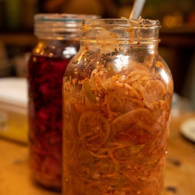 Trigonos3's tweet photo. Gweithdy Piclo ac Eplesu: Dydd Mercher 8 Mawrth
Pickling and Fermentation Workshop: Wednesday 8 March 

Am fanylion ac i archebu ymweliad:
For details and to book visit: https://t.co/1JqLy7H6wC https://t.co/r7jv4SLHPI